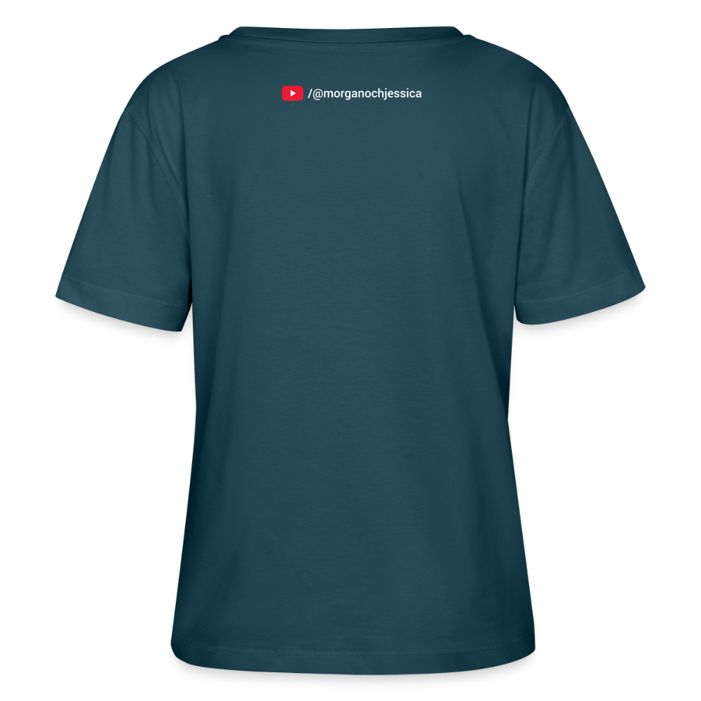 Ekologisk dam-T-shirt med Torrevieja-tryck - stargazer